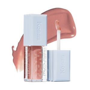 Kosas UNHOOKED Wet Lip Oil Plumping Peptide Lip Treatment Gloss | NEW | Full Sz